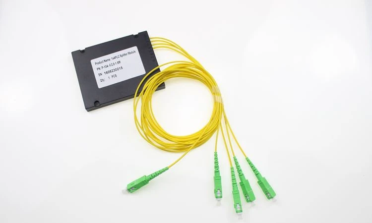 1X4 PLC Fiber Optic Splitter