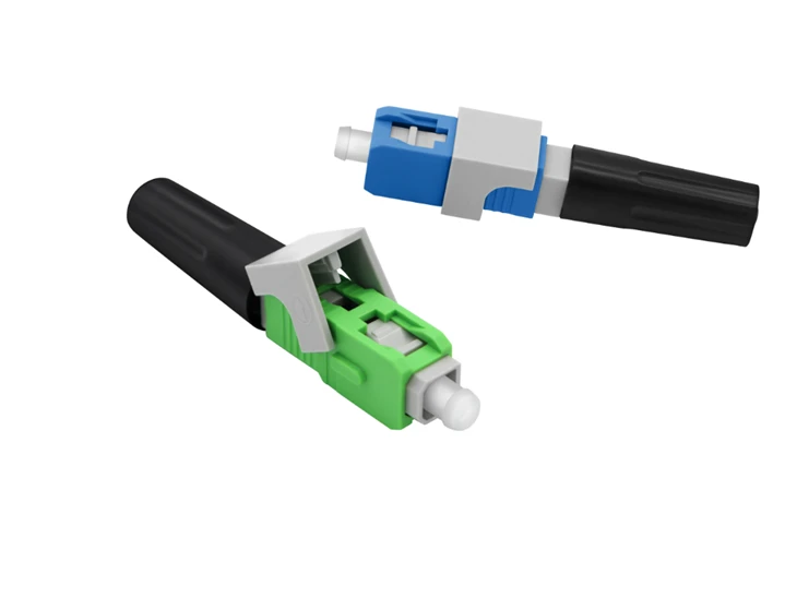 Connettore veloce in fibra ottica