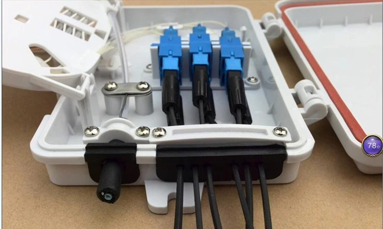 Scatola terminale in fibra ottica a 6 nuclei
