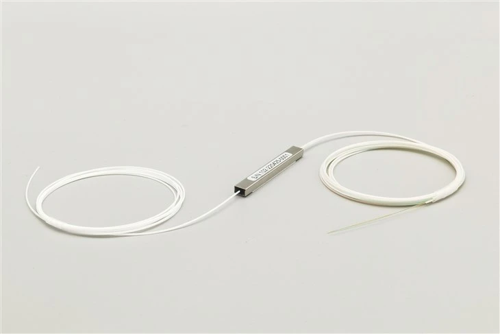 Splitter in fibra Plc 1×2, senza connettore