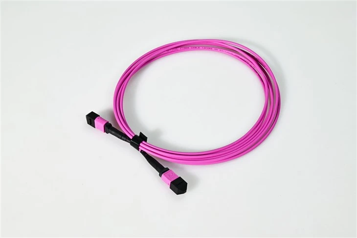 MTP MPO Fiber Patch Cords 12 Core OM4 suppliers